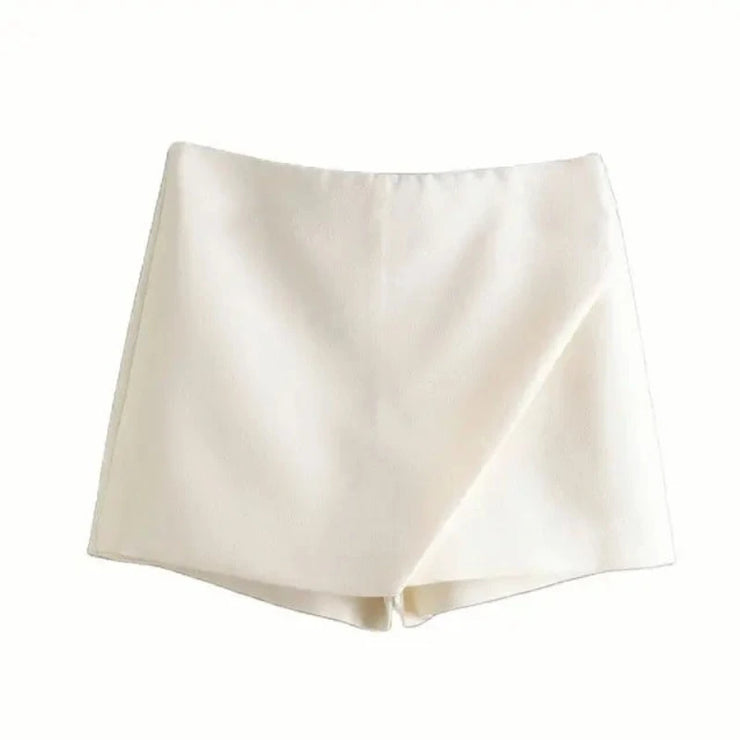 Sleek Zipper Skirt
