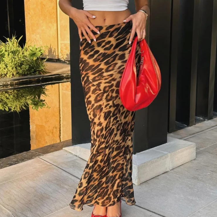 Eris Leopard Vintage Dress