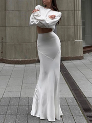 After Dark Long Skirts