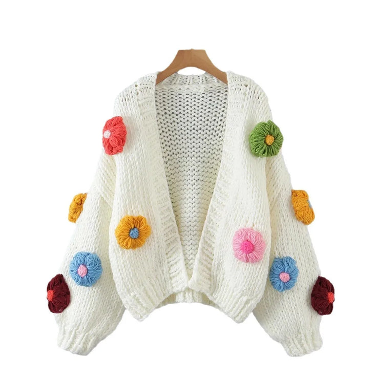 Winter Garden Embroidered Cardigan