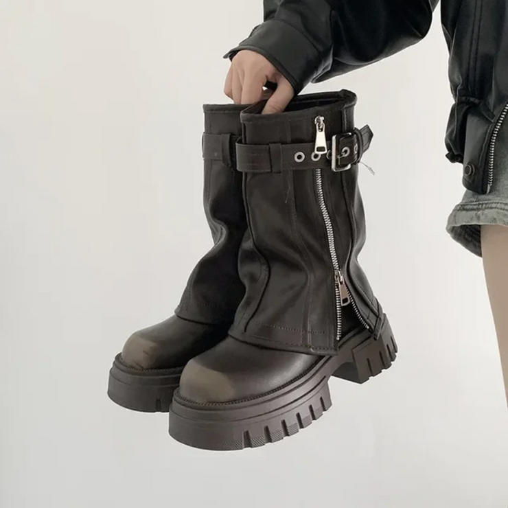 VogueVista Chunky Boots