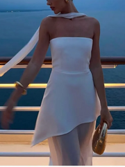 Lumine White Mermaid Dress