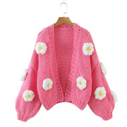 Winter Garden Embroidered Cardigan