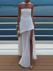 Lumine White Mermaid Dress