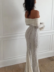 Lumine White Mermaid Dress