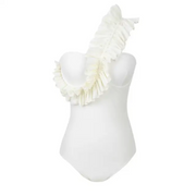 Flirty Ruffle Bombshell Swimsuit