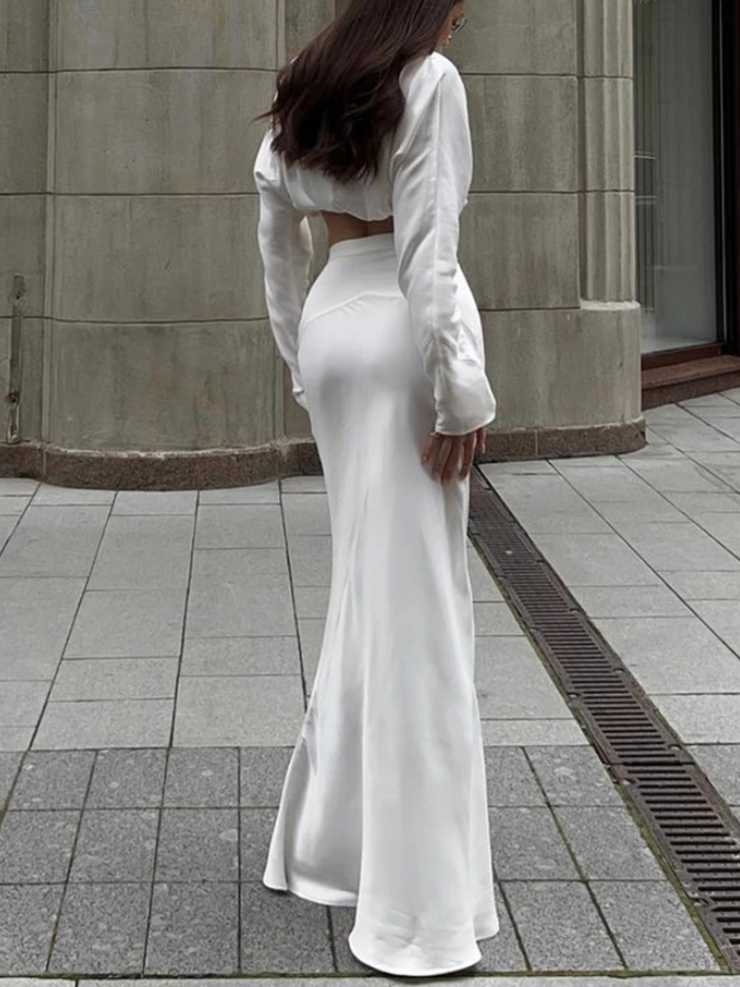 After Dark Long Skirts