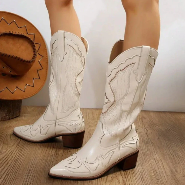 Silver Sagebrush Cowboy Boots