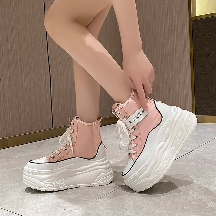 Flutterby Platform Ankle Sneakers
