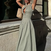 Gisele's Glamorous Long Dress