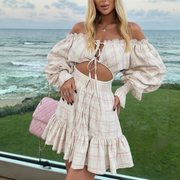 SweetRiot Lace Mini Dress