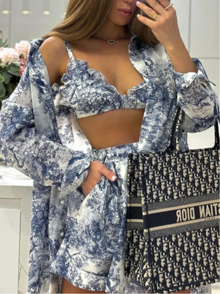 TrioTone Shorts Suit