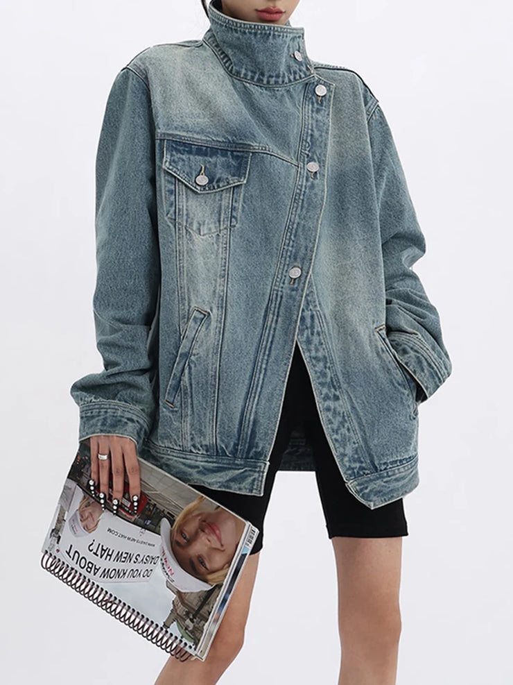 Eclectic Edge Denim Jacket