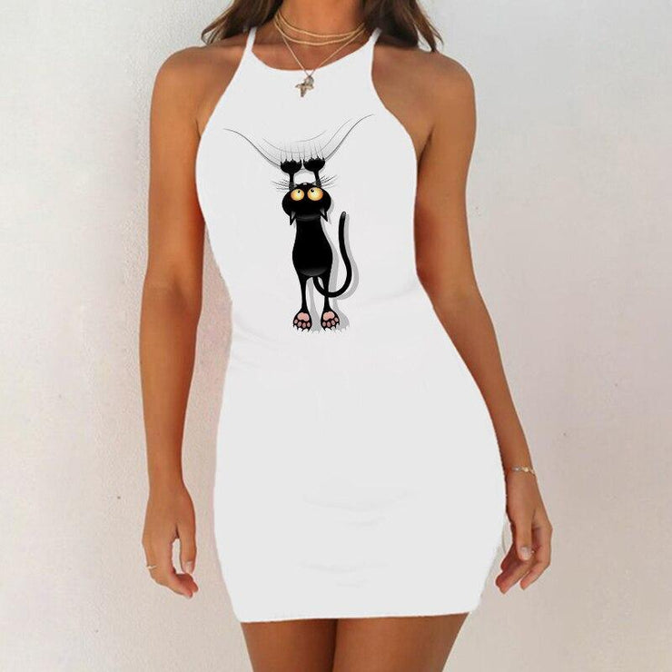 Chemise de nuit chaton