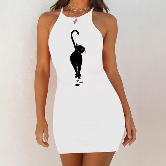 Chemise de nuit chaton