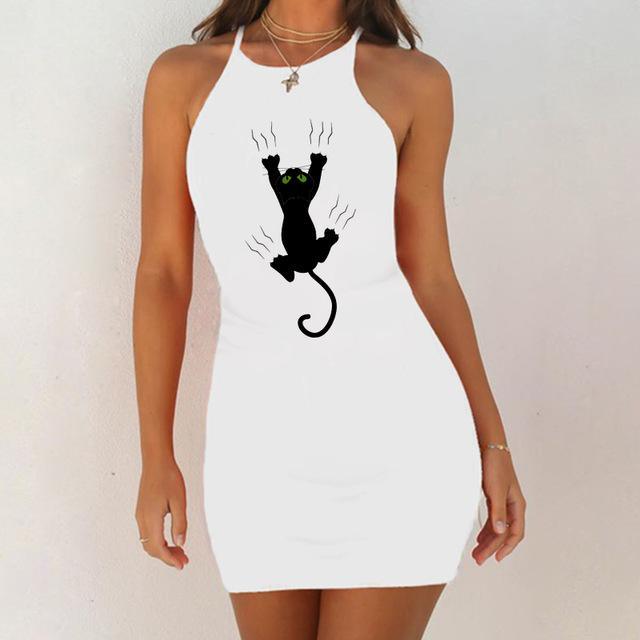 Chemise de nuit chaton