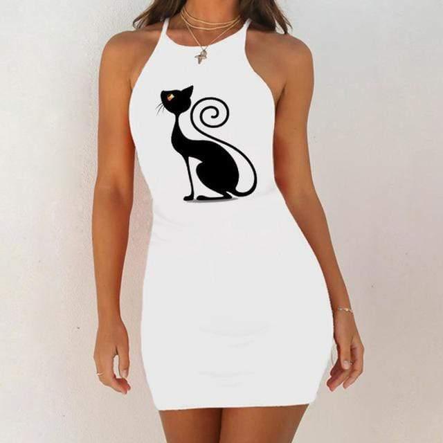 Chemise de nuit chaton