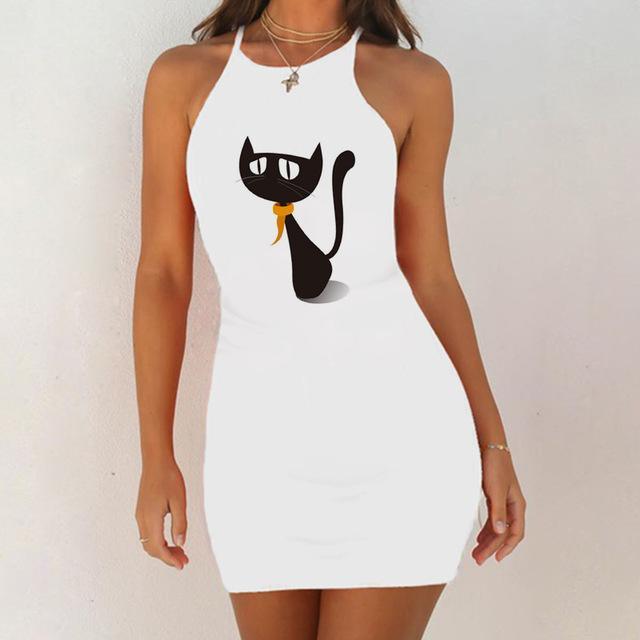 Chemise de nuit chaton