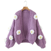 Winter Garden Embroidered Cardigan