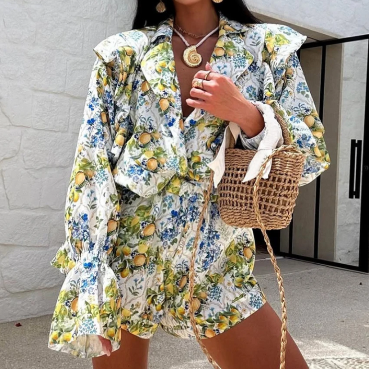 TrendTrap Shorts Set