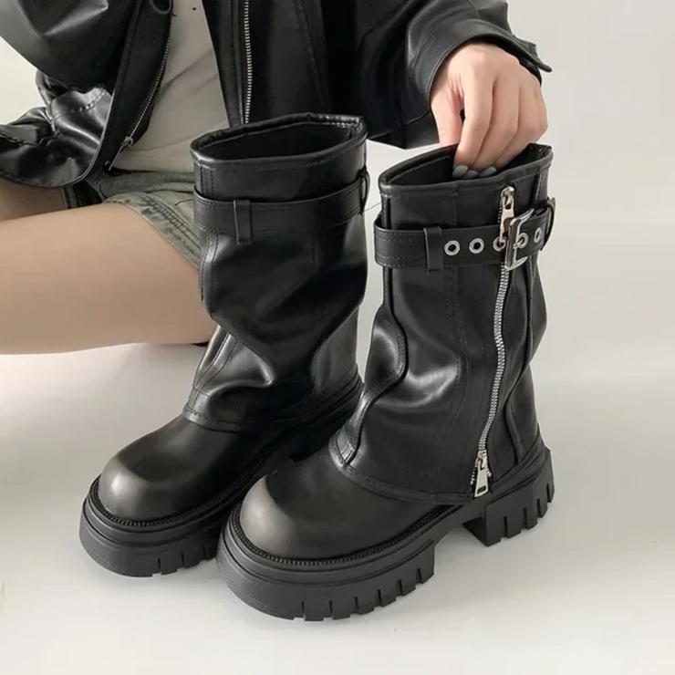 VogueVista Chunky Boots