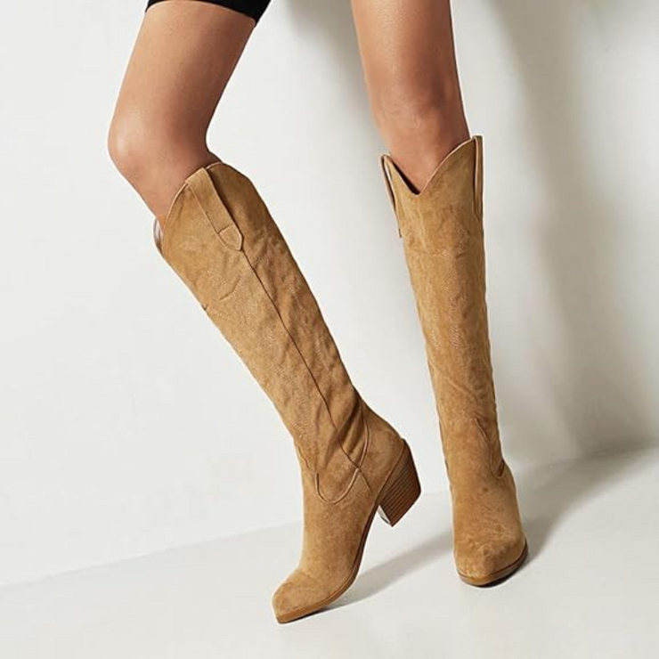 Chic Threads Knee High Boots