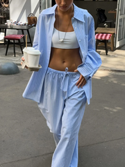 Skyline Stripes Oversized Set