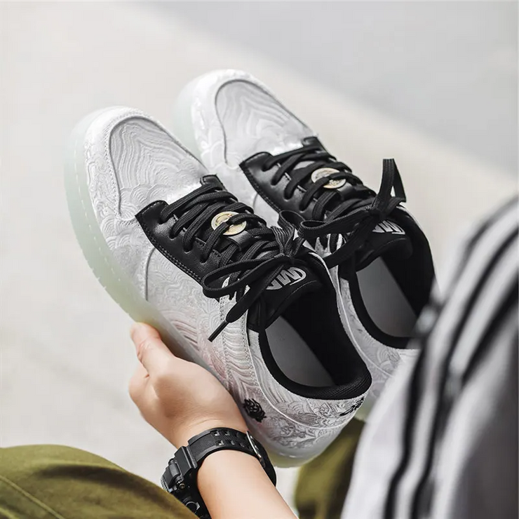 Streetwise Vulcanized Sports Sneakers