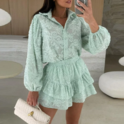 Tropical Tease Mini Skirts Set