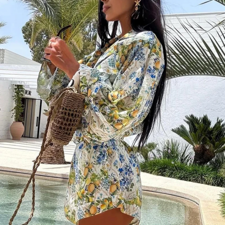 TrendTrap Shorts Set