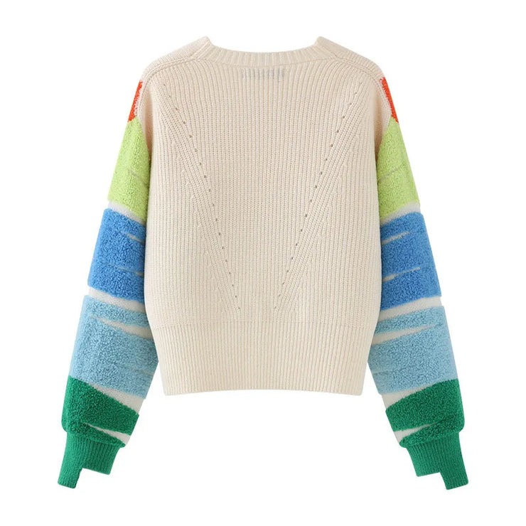 Rainbow Horizon Cardigan