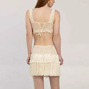 FringeFever Knit Shorts