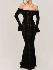 Lumine White Mermaid Dress