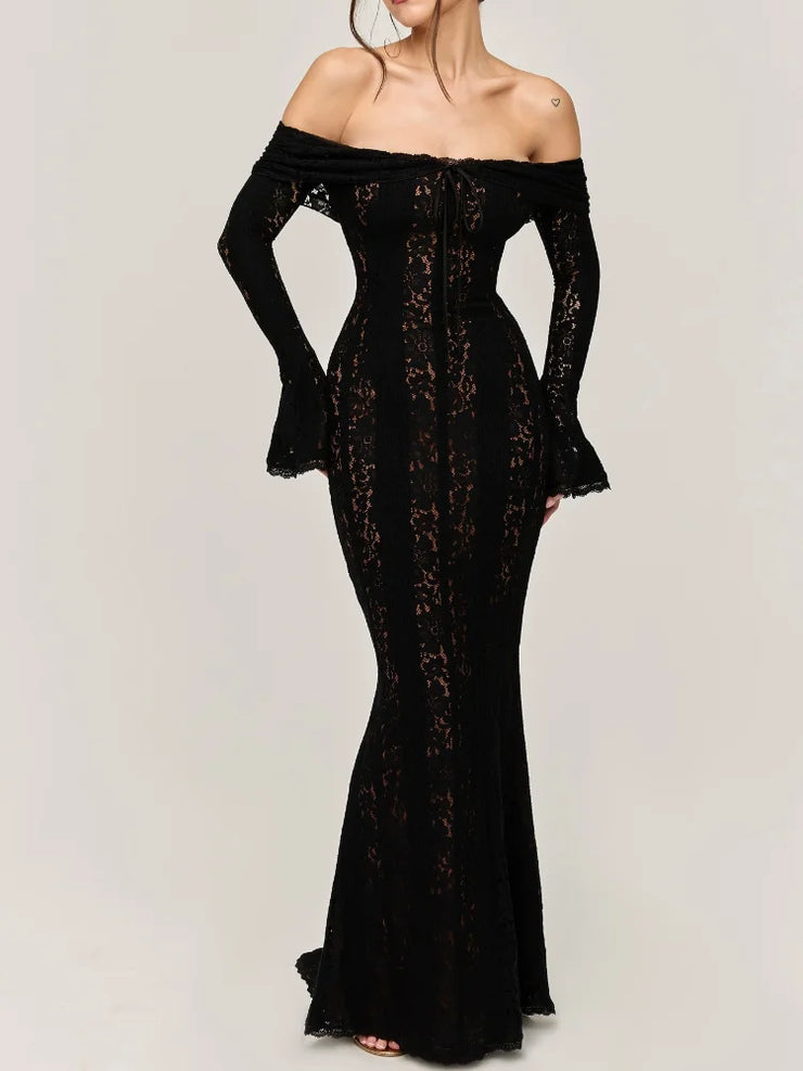 Lumine White Mermaid Dress