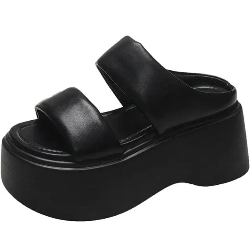Azure Wave Chunky Sandals – BASSO