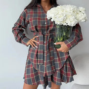 PlaidEuphoria Mini Skirt