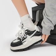 Jordi Platform Denim Sneakers