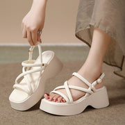 Cosmopolitan Chic Platform Sandals