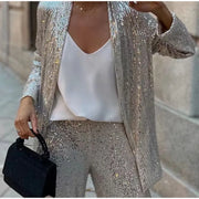 Luxor Sequined Two Piece Suit