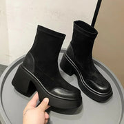Camila Suede Platform Boots