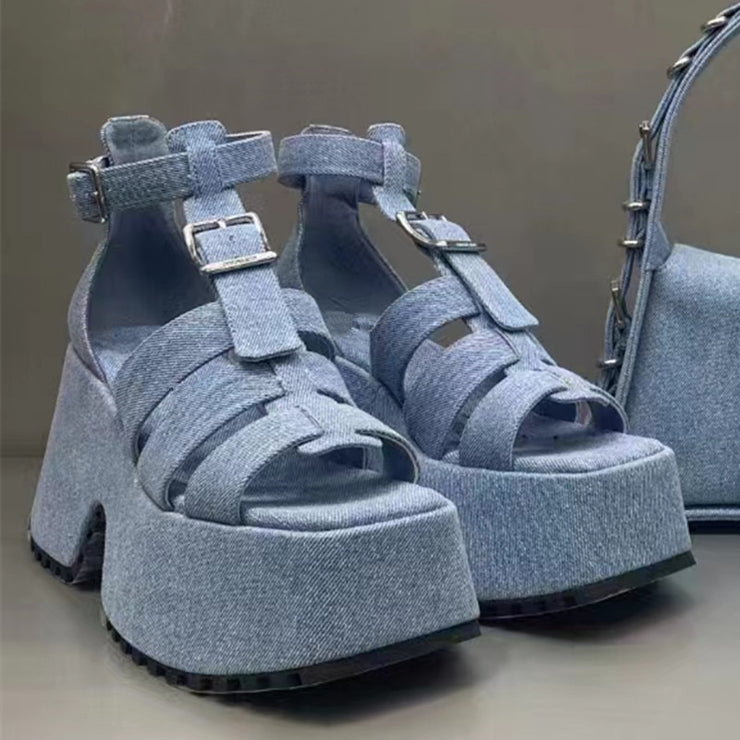 Celeste Platform Sandals
