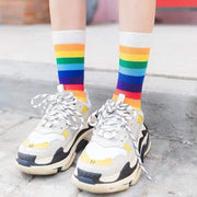 Chaussettes Sport Rainbow - Noir
