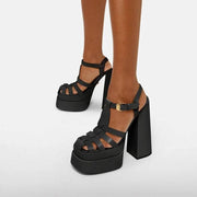 Elanora Thick Platform Heels