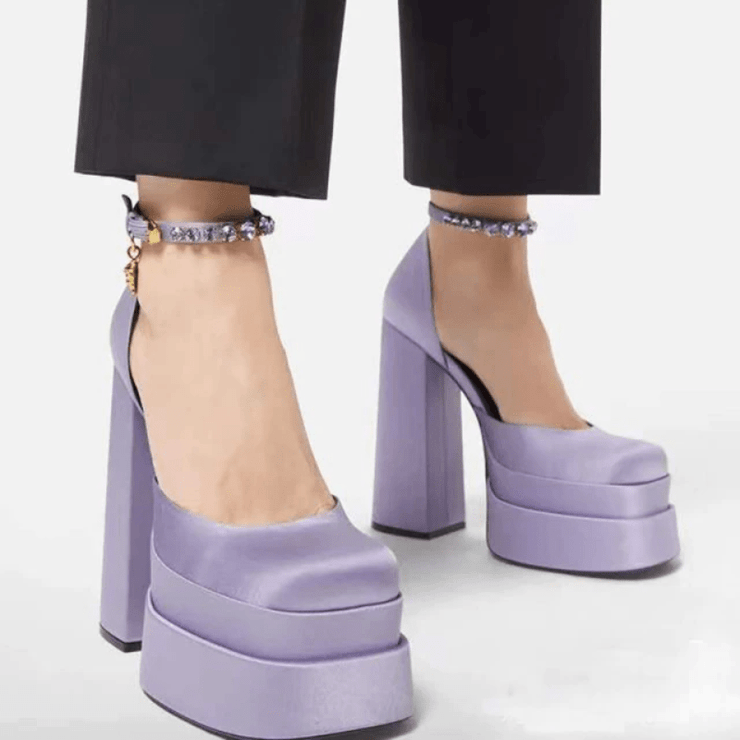 Elanora Thick Platform Heels