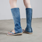 Olivia Denim Gladiator Sandals