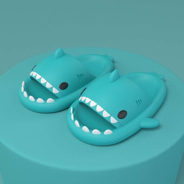 Sharky Marky Multi Color Rubber Slippers- Ok to edit